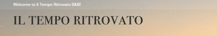 tempo ritrovato